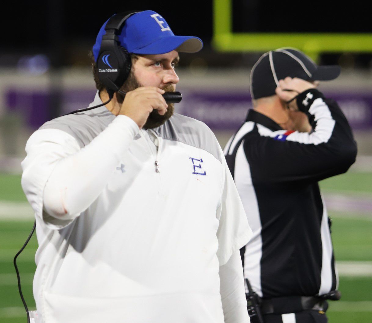 Estacado coach Joe Cluley